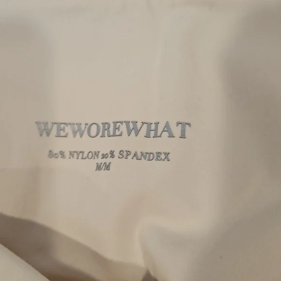 WeWoreWhat Corset Legging, Medium, Off White, NWT - Picture 8 of 8